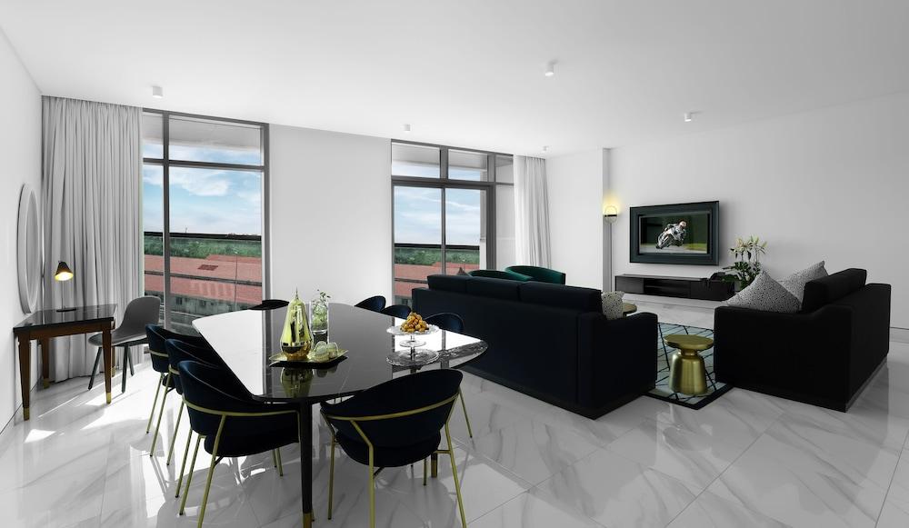 Millennium Atria Business Bay Aparthotel Dubai Luaran gambar Interior of a typical apartment